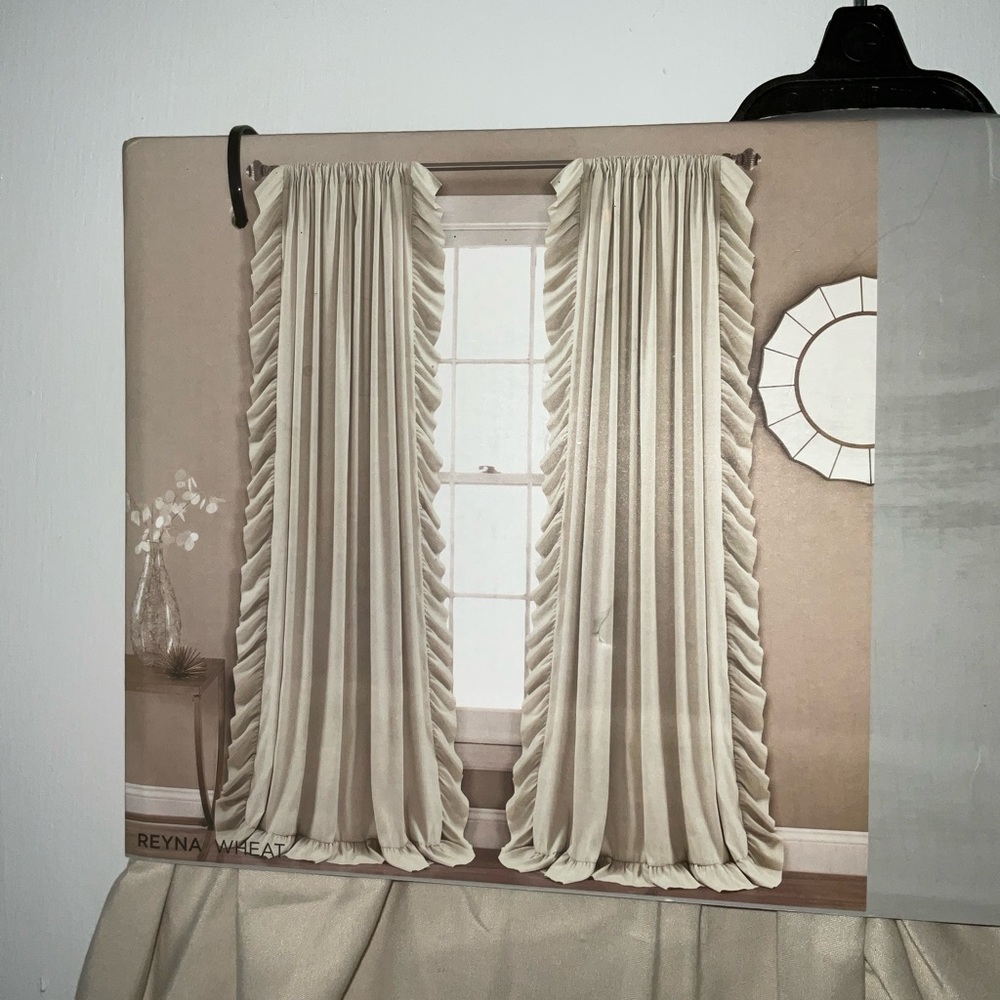 Curtain Wall panels 4 in total by Lush Decor